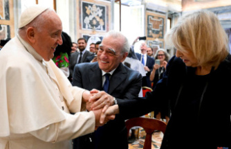 International Pope Francis returns to activity and meets with Martin Scorsese