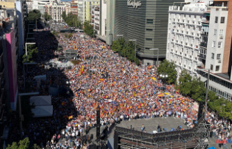 Politics The PP estimates that "more than 60,000" attended the event against the amnesty: "It is the largest rally in our history"