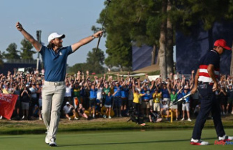 Golf: Europe resumes the Ryder Cup in the United States