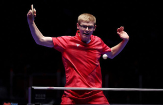 Félix Lebrun takes the Blues to the final of the World Table Tennis Championships, where they will face the Chinese armada