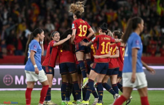 No coronation for the French women's football team, which sinks to Spain in the final of the League of Nations
