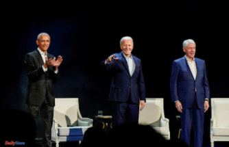 US presidential election: Joe Biden surrounds himself with Barak Obama and Bill Clinton for record fundraising