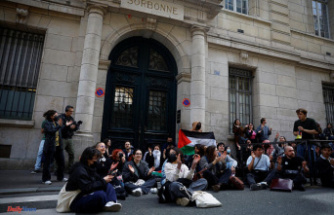 Pro-Palestinian mobilizations: at the Sorbonne, students invest and block access to the university