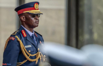 In Kenya, the army chief and nine military officials killed in a helicopter crash