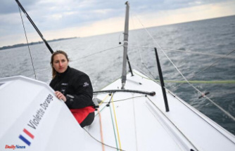 Sailing: the Vendée Globe solo sailors rehearsing on “The Transat”