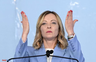 Georgia Meloni is running as head of the list of her far-right party in the June European elections