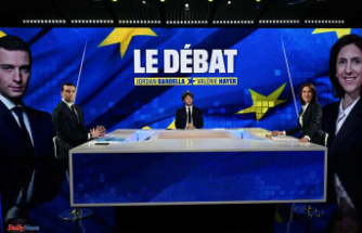 European elections: facing Valérie Hayer, Jordan Bardella mocks “Macron’s Europe”