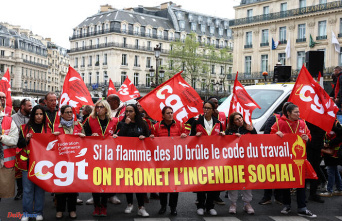 Paris 2024: the CGT demonstrates in Paris against “social regression” in services