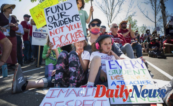 Teachers strike in Sacramento, as Minneapolis walkout continues