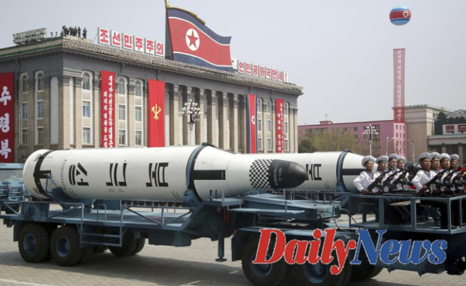 Kim of N. Korea vows to increase nuke capability during the parade