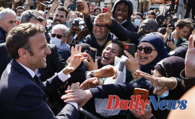 Macron woos leftist voters as French campaign nears end