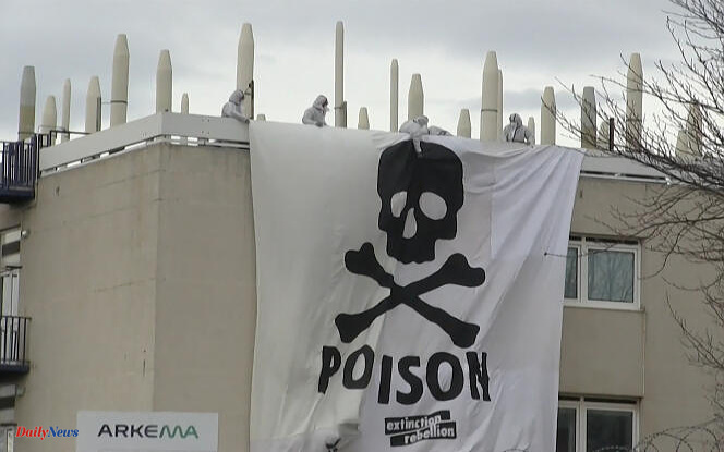 “Eternal pollutants”: hundreds of environmental activists entered the Arkema factory site in Pierre-Bénite