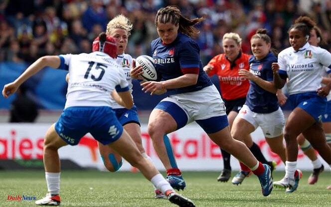 Women's Six Nations Tournament: France wins without trembling against Italy