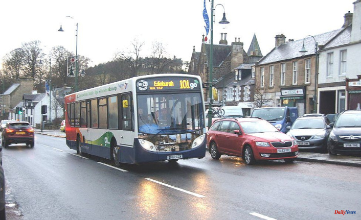 Protest planned along the threatened Dumfries-to-Edinburg bus route