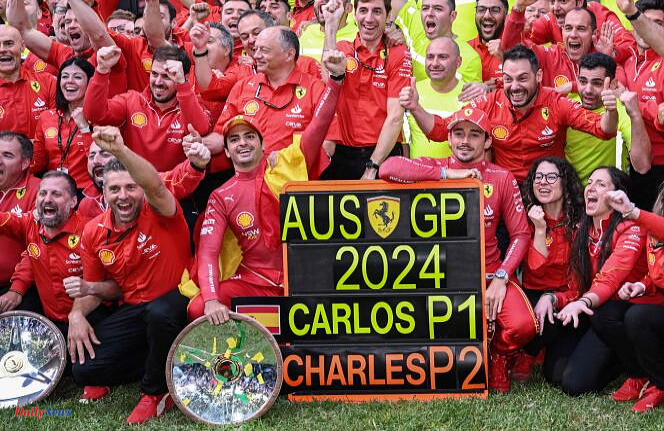 Winner in Melbourne, Carlos Sainz interrupts Verstappen hegemony in Formula 1